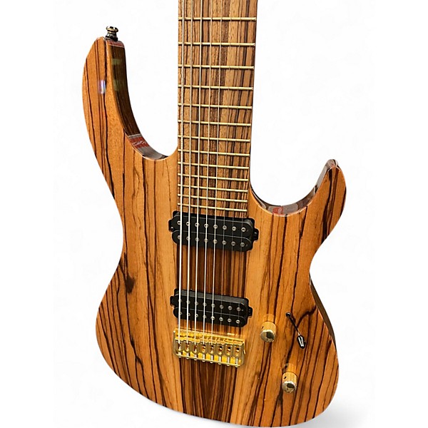 Used Kiesel DCM 8 String Natural Solid Body Electric Guitar