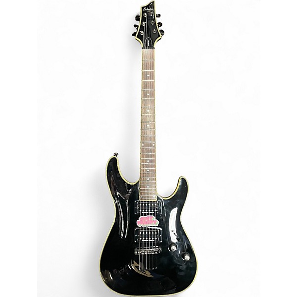 Used Schecter Guitar Research Blackjack C1 Black Solid Body Electric Guitar