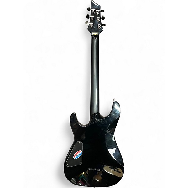 Used Schecter Guitar Research Blackjack C1 Black Solid Body Electric Guitar