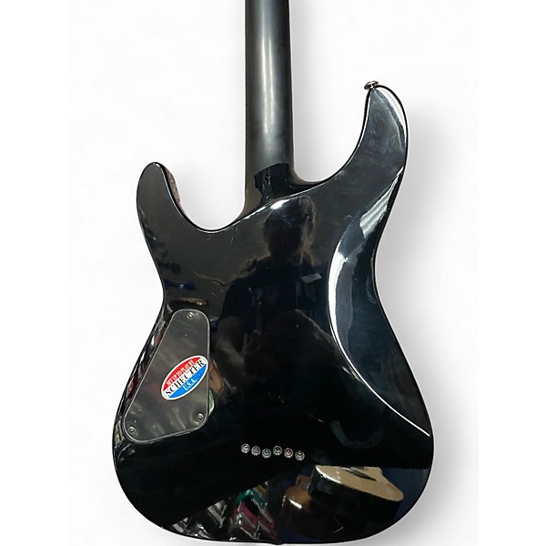 Used Schecter Guitar Research Blackjack C1 Black Solid Body Electric Guitar