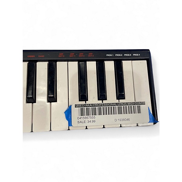 Used Akai Professional LPK25 MIDI Controller