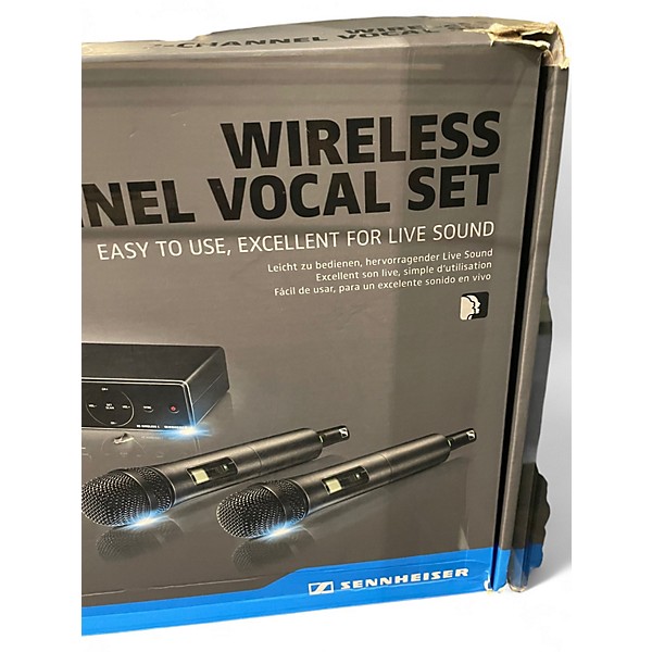 Used Sennheiser XSW1 DUAL 835 HANDHELD Handheld Wireless System