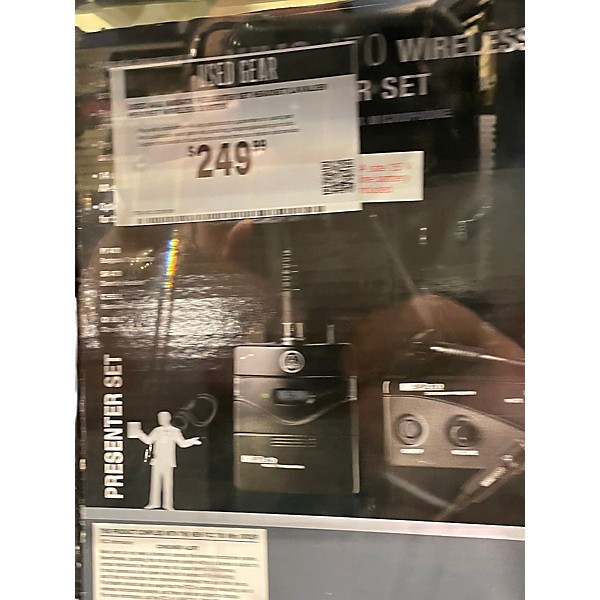 Used AKG WMS470 PRESENTER SET HEADSET/LAVALIER Headset Wireless System