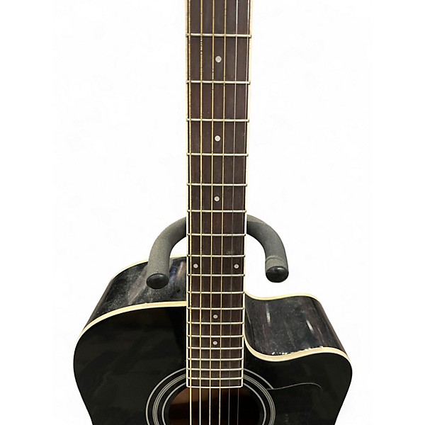 Used Ibanez V70CE Black Acoustic Electric Guitar