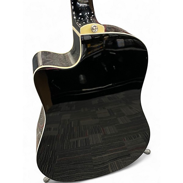 Used Ibanez V70CE Black Acoustic Electric Guitar