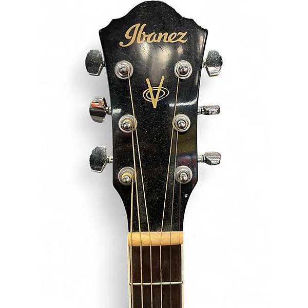Used Ibanez V70CE Black Acoustic Electric Guitar