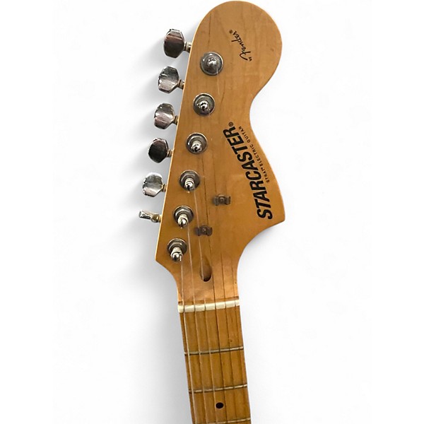 Used Fender Standard Stratocaster 3 Color Sunburst Solid Body Electric Guitar