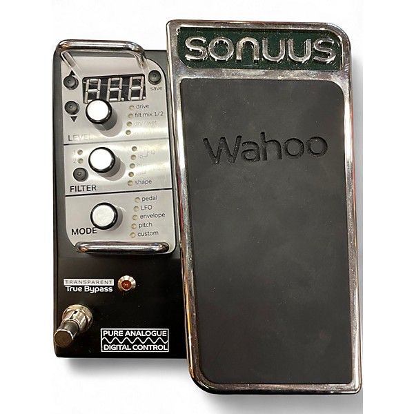 Used Sonuus Wahoo Analogue Dual Filter / Wah Effect Pedal | Guitar