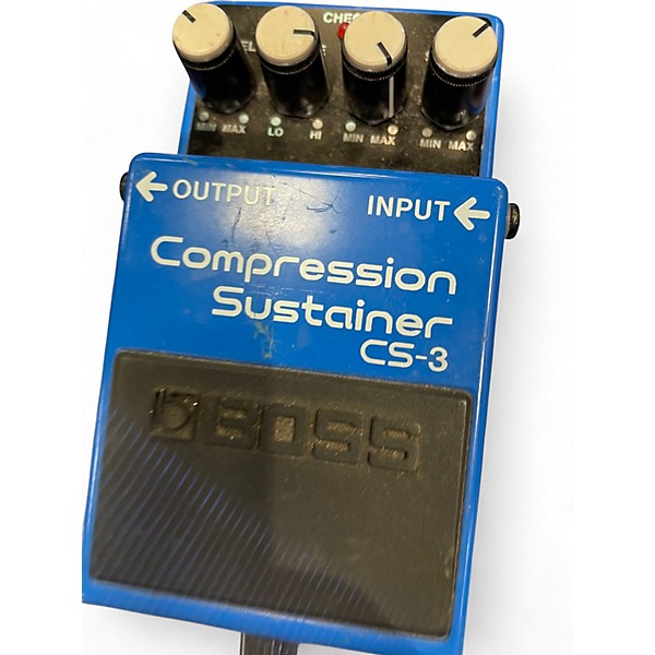 Used BOSS CS3 Compressor Sustainer Effect Pedal