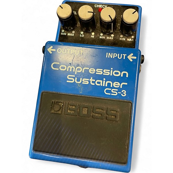 Used BOSS CS3 Compressor Sustainer Effect Pedal