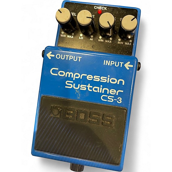 Used BOSS CS3 Compressor Sustainer Effect Pedal