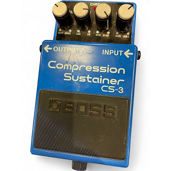 Used BOSS CS3 Compressor Sustainer Effect Pedal