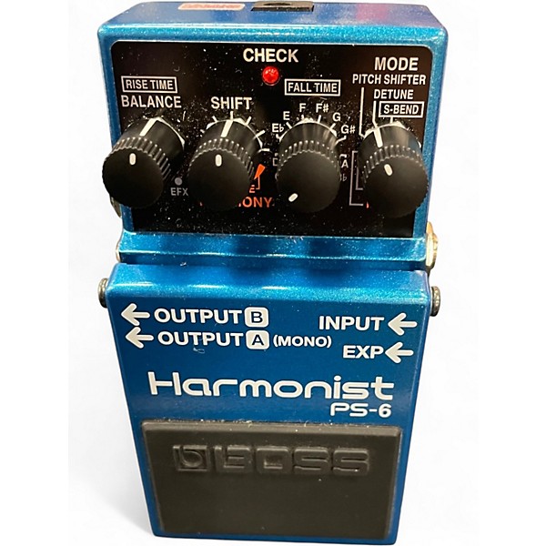 Used BOSS PS6 Harmonist Effect Pedal