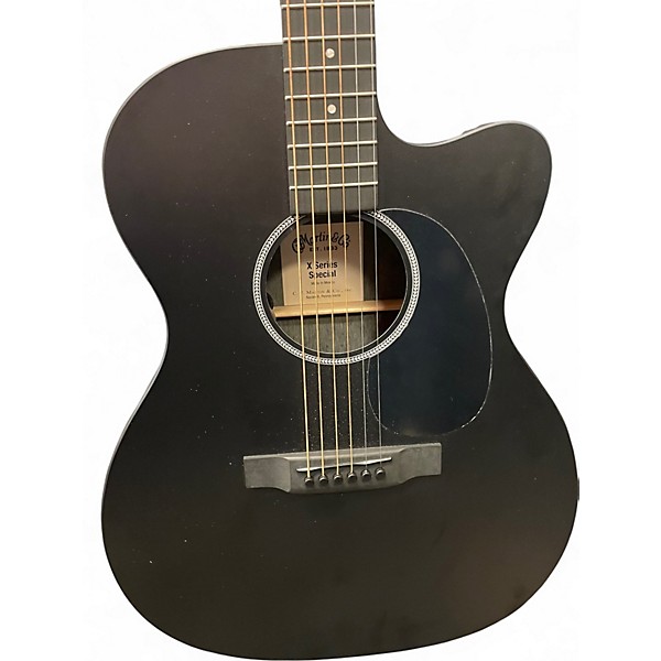 Used Martin Special 000C-X1E Jett Black Acoustic Electric Guitar