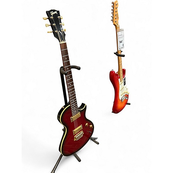 Used Gibson Nighthawk landmark series Squoia Red Solid Body Electric Guitar