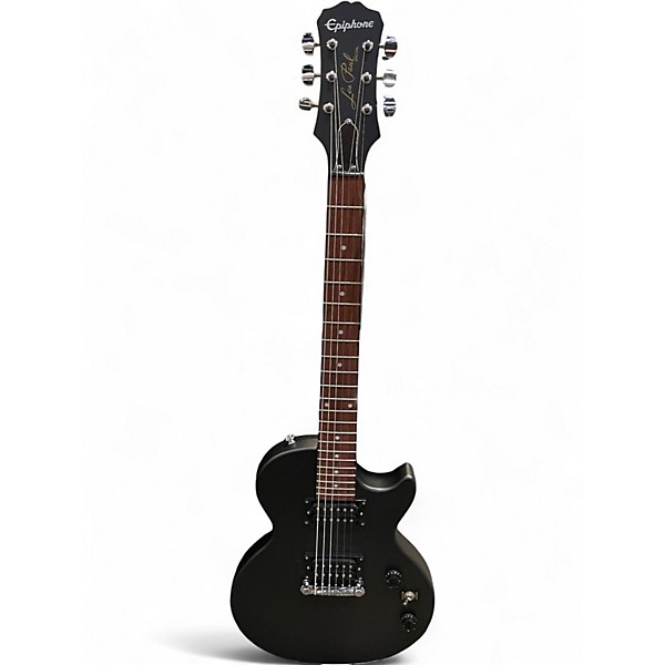 Used Epiphone Les Paul Special I Satin Black Solid Body Electric Guitar