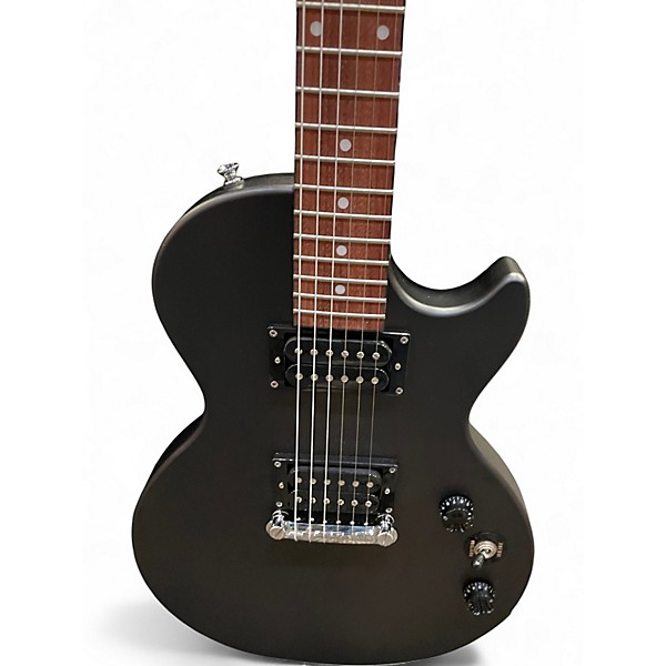 Used Epiphone Les Paul Special I Satin Black Solid Body Electric Guitar