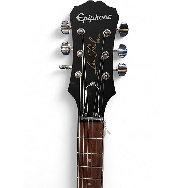 Used Epiphone Les Paul Special I Satin Black Solid Body Electric Guitar
