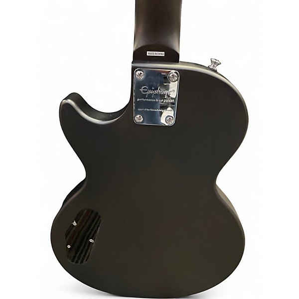 Used Epiphone Les Paul Special I Satin Black Solid Body Electric Guitar