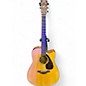 Used Yamaha FGX800C Natural Acoustic Electric Guitar thumbnail