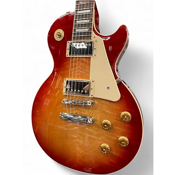 Used 2020 Gibson LES PAUL STANDARD 50'S Cherry Sunburst Solid Body Electric Guitar