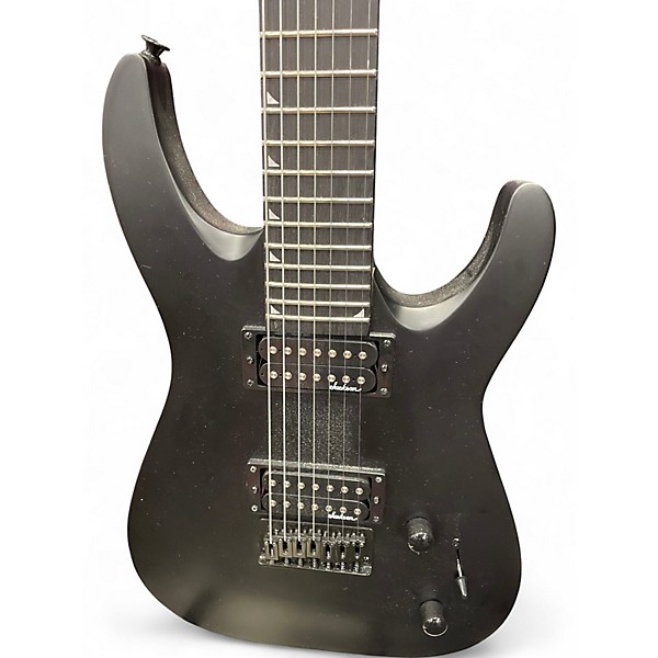 Used Jackson Dinky Arch Top JS22-7 DKA HT Black Solid Body Electric Guitar