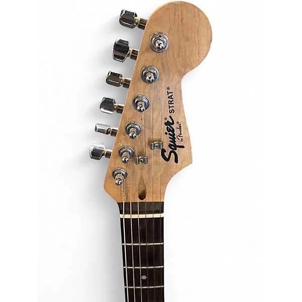 Used Squier Standard Stratocaster 3 Color Sunburst Solid Body