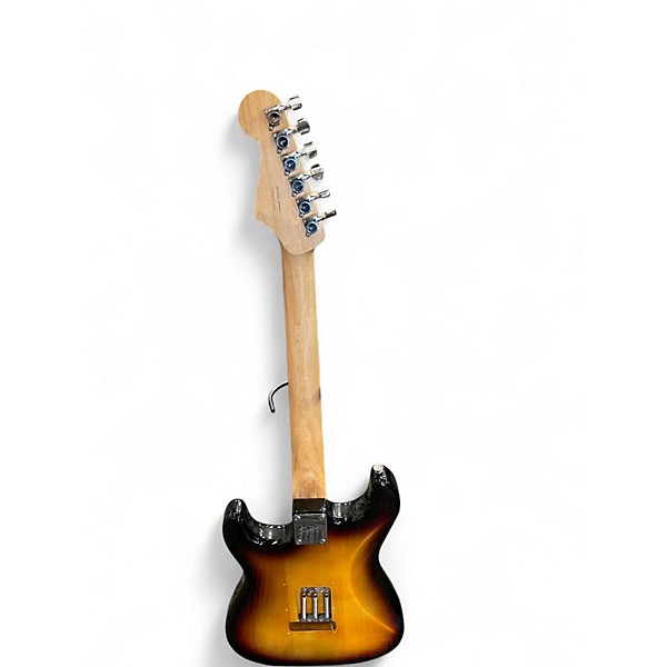 Used Squier Standard Stratocaster 3 Color Sunburst Solid Body