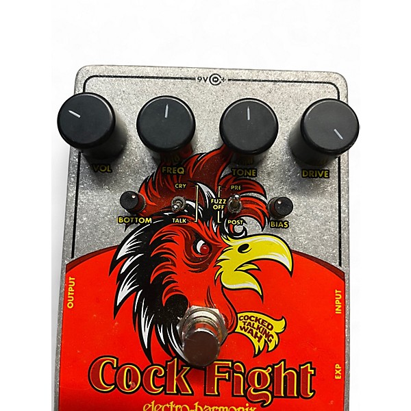 Used Electro-Harmonix Cock Fight Talking Wah Effect Pedal