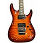 Used Schecter Guitar Research Diamond Series PT Trans Orange Solid Body Electric Guitar