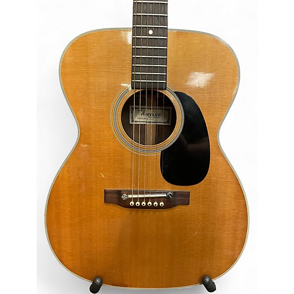 Used Angelica F-411 Natural Acoustic Guitar