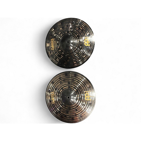 Used MEINL 14in CLASSIC CUSTOM DARK Cymbal