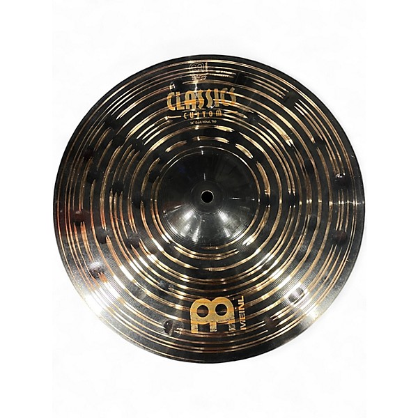Used MEINL 14in CLASSIC CUSTOM DARK Cymbal