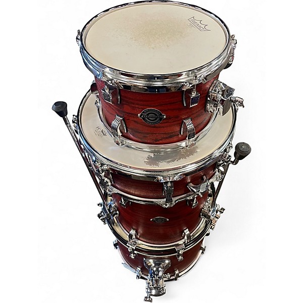 Used Ludwig 4 Piece BACKBEATS BY QUESTLOVE RED Drum Kit