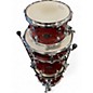 Used Ludwig 4 Piece BACKBEATS BY QUESTLOVE RED Drum Kit