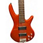 Used Ibanez GSR205 5 String Roadster Orange Metallic Electric Bass Guitar