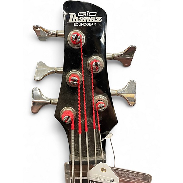 Used Ibanez GSR205 5 String Roadster Orange Metallic Electric Bass Guitar