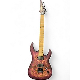 Used Legator Ninja Overdrive 6 purple burst Solid Body Electric Guitar