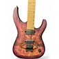 Used Legator Ninja Overdrive 6 purple burst Solid Body Electric Guitar