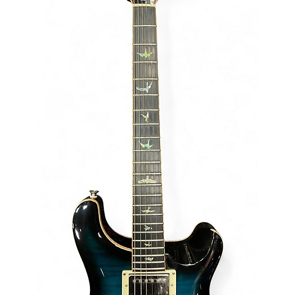 Used PRS Piezo SE Hollow Body Blue Burst Hollow Body Electric Guitar