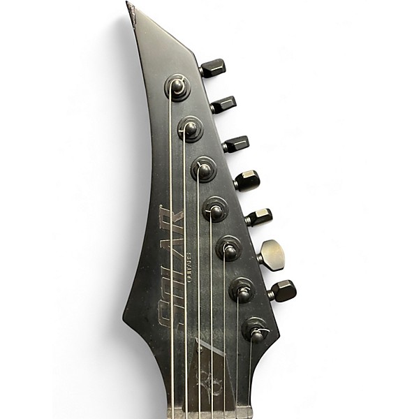 Used Solar Guitars E1.7FFB BLACK Solid Body Electric Guitar