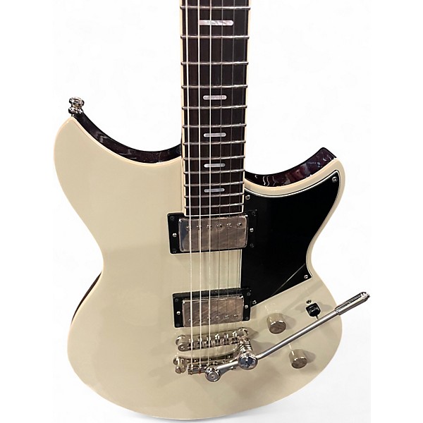 Used Yamaha REVSTAR RSS20 WITH TREM VINTAGE WHITE Solid Body Electric Guitar