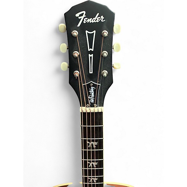 Used Fender Tim Armstrong Hellcat Vintage Natural Acoustic Electric Guitar
