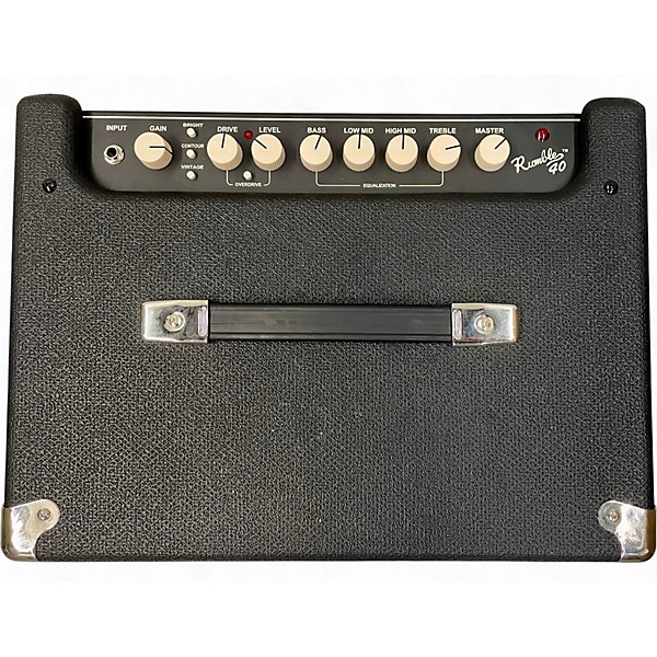 Used Fender Rumble V3 40W 1x10 Bass Combo Amp