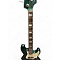 Used 2017 Fender Adam Clayton Jazz Bass Sherwood Green Electric Bass Guitar
