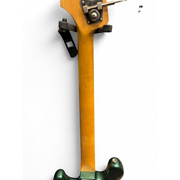 Used 2017 Fender Adam Clayton Jazz Bass Sherwood Green Electric Bass Guitar