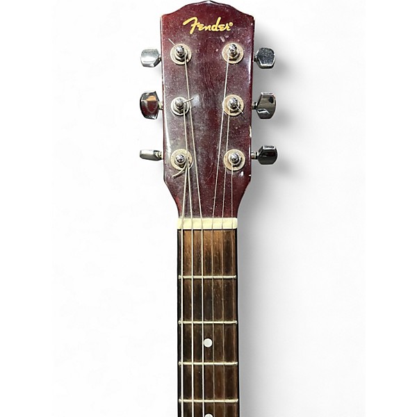 Used Fender FA135CE Concert Natural Acoustic Electric Guitar