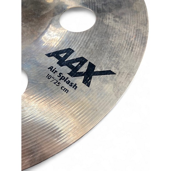 Used SABIAN 10in AAX Air Splash Cymbal