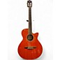 Used Ibanez AEG10NE TANGERINE Classical Acoustic Electric Guitar thumbnail