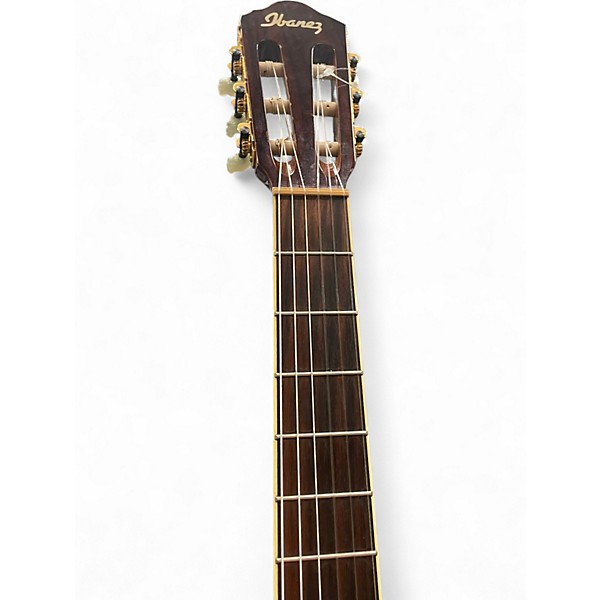 Used Ibanez AEG10NE TANGERINE Classical Acoustic Electric Guitar